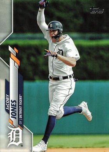 #5 JaCoby Jones - Detroit Tigers - 2020 Topps Baseball