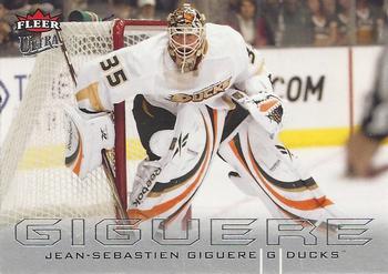 #5 Jean-Sebastien Giguere - Anaheim Ducks - 2009-10 Ultra Hockey