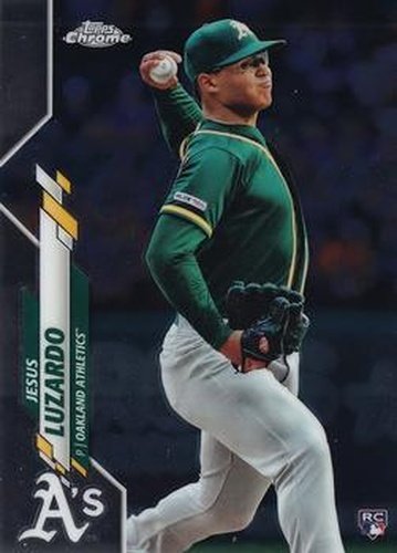 #5 Jesus Luzardo - Oakland Athletics - 2020 Topps Chrome Baseball