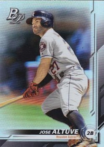 #5 Jose Altuve - Houston Astros - 2019 Bowman Platinum Baseball