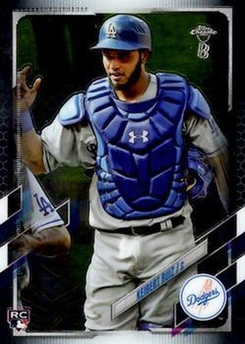 #5 Keibert Ruiz - Los Angeles Dodgers - 2021 Topps Chrome Ben Baller Edition Baseball