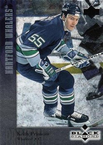 #5 Keith Primeau - Hartford Whalers - 1996-97 Upper Deck Black Diamond Hockey