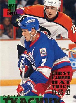 #5 Keith Tkachuk - Winnipeg Jets - 1994-95 Stadium Club Hockey