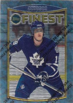 #5 Kenny Jonsson - Toronto Maple Leafs - 1994-95 Finest Hockey