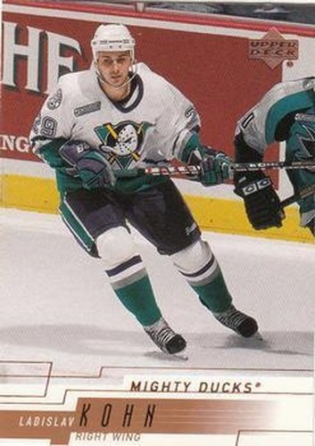 #5 Ladislav Kohn - Anaheim Mighty Ducks - 2000-01 Upper Deck Hockey