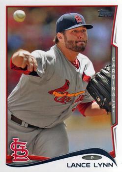 #5 Lance Lynn - St. Louis Cardinals - 2014 Topps Baseball