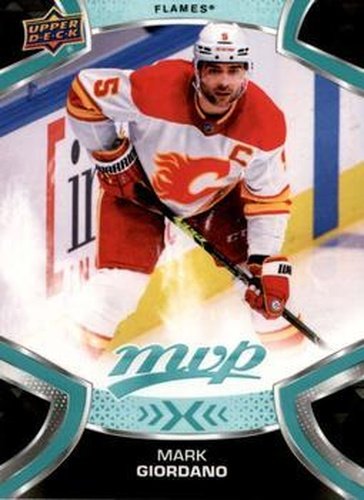 #5 Mark Giordano - Calgary Flames - 2021-22 Upper Deck MVP Hockey