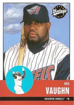 #5 Mo Vaughn - Anaheim Angels - 2001 Upper Deck Vintage Baseball