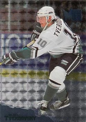 #5 Oleg Tverdovsky - Anaheim Mighty Ducks - 1995-96 Metal Hockey