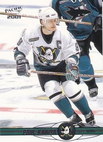 #5 Paul Kariya - Anaheim Mighty Ducks - 2000-01 Pacific Hockey