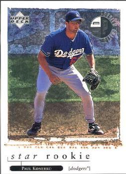 #5 Paul Konerko - Los Angeles Dodgers - 1998 Upper Deck - Rookie Edition Preview Baseball