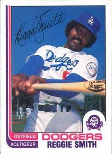 #5 Reggie Smith - Los Angeles Dodgers - 1982 O-Pee-Chee Baseball