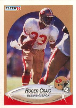 #5 Roger Craig - San Francisco 49ers - 1990 Fleer Football