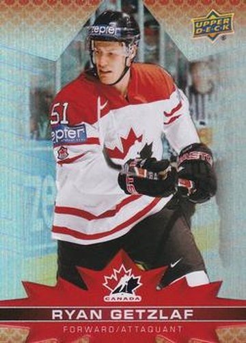 #5 Ryan Getzlaf - Canada - 2021-22 Upper Deck Tim Hortons Team Canada Hockey