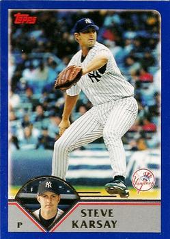 #5 Steve Karsay - New York Yankees - 2003 Topps Baseball
