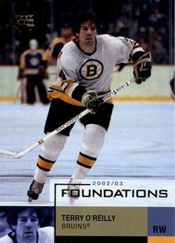 #5 Terry O'Reilly - Boston Bruins - 2002-03 Upper Deck Foundations Hockey