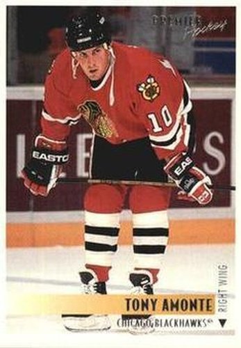 #5 Tony Amonte - Chicago Blackhawks - 1994-95 Topps Premier Hockey