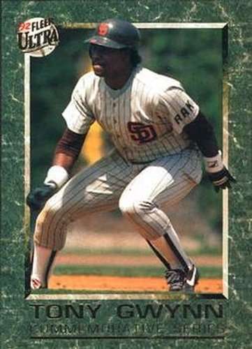 #5 Tony Gwynn - San Diego Padres -1992 Ultra - Tony Gwynn Commemorative Series Baseball
