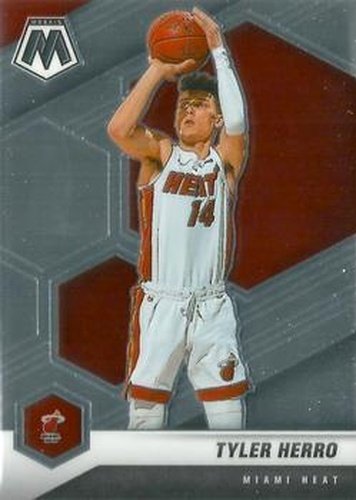 #5 Tyler Herro - Miami Heat - 2020-21 Panini Mosaic Basketball