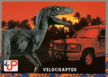 #5 Velociraptor - 1993 Topps Jurassic Park