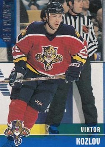 #5 Viktor Kozlov - Florida Panthers - 1999-00 Be a Player Memorabilia Hockey