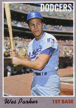 #5 Wes Parker - Los Angeles Dodgers - 1970 Topps Baseball