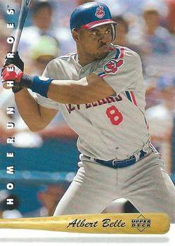 #HR5 Albert Belle - Cleveland Indians - 1993 Upper Deck Baseball - Home Run Heroes