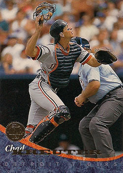 #5 Chad Kreuter - Detroit Tigers - 1994 Leaf Baseball