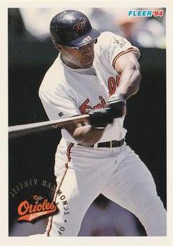 #5 Jeffrey Hammonds - Baltimore Orioles - 1994 Fleer Baseball