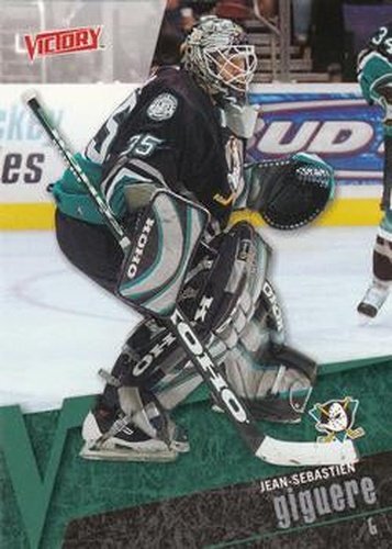 #5 Jean-Sebastien Giguere - Anaheim Mighty Ducks - 2003-04 Upper Deck Victory Hockey