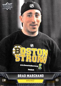 #5 Brad Marchand - Boston Bruins - 2013-14 Upper Deck Hockey
