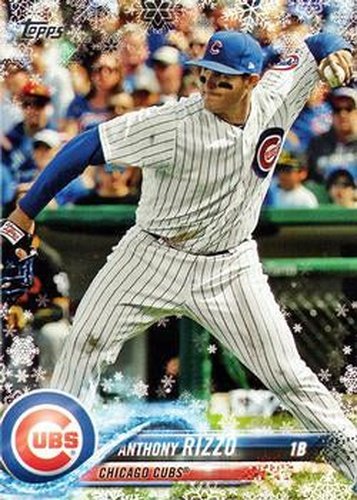#HMW5 Anthony Rizzo - Chicago Cubs - 2018 Topps Holiday Baseball