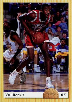 #5 Vin Baker - Hartford Hawks / Milwaukee Bucks - 1993 Classic Draft Picks Basketball