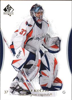 #5 Olaf Kolzig - Washington Capitals - 2007-08 SP Authentic Hockey