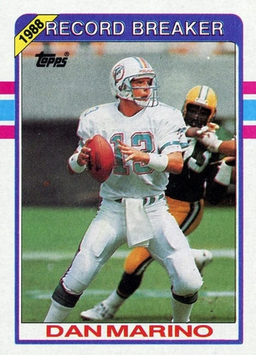 #5 Dan Marino - Miami Dolphins - 1989 Topps Football