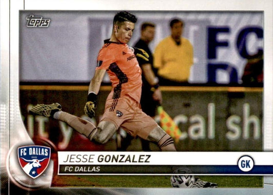 #5 Jesse Gonzalez - FC Dallas - 2020 Topps MLS Soccer