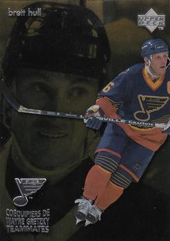 #T5 Brett Hull - St. Louis Blues - 1998-99 McDonald's Upper Deck Hockey - Gretzky's Teammates