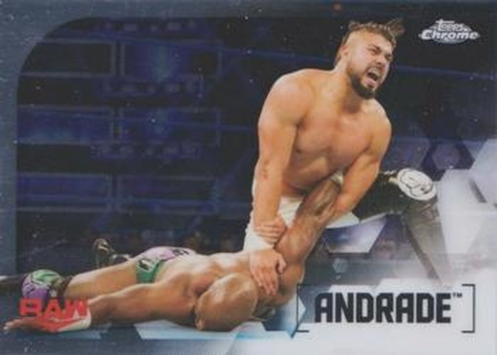 #5 Andrade - 2020 Topps WWE Chrome Wrestling