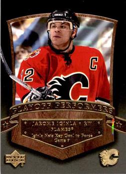 #PP5 Jarome Iginla - Calgary Flames - 2005-06 Upper Deck Hockey - Playoff Performers