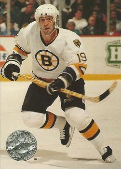#5 Dave Poulin - Boston Bruins - 1991-92 Pro Set Platinum Hockey