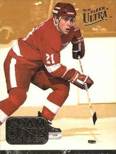 #5 Adam Oates - Detroit Red Wings - 1993-94 Ultra Hockey - Adam Oates Career Highlights