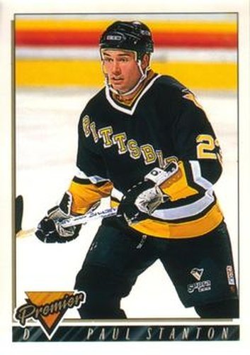 #5 Paul Stanton - Pittsburgh Penguins - 1993-94 O-Pee-Chee Premier Hockey