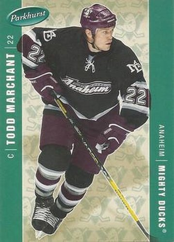 #5 Todd Marchant - Anaheim Mighty Ducks - 2005-06 Parkhurst Hockey