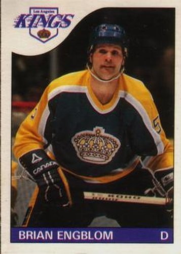 #5 Brian Engblom - Los Angeles Kings - 1985-86 O-Pee-Chee Hockey