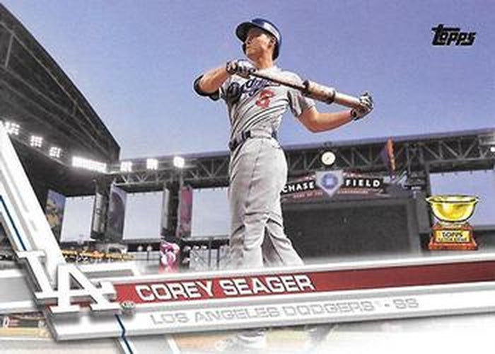 #5b Corey Seager - Los Angeles Dodgers - 2017 Topps Baseball