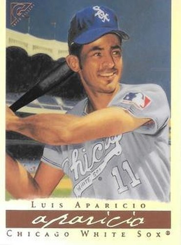 #5b Luis Aparicio - Chicago White Sox - 2003 Topps Gallery Hall of Fame - Artist's Proofs Baseball