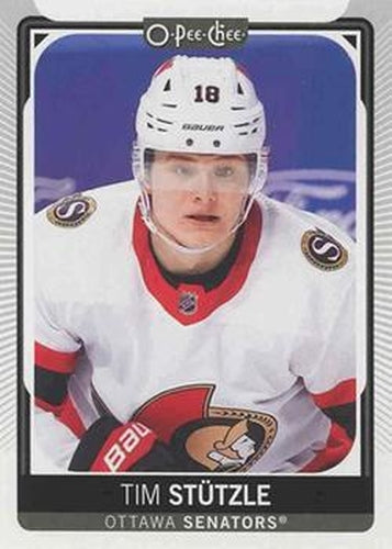 #5c Tim Stutzle - Head Shot - Ottawa Senators - 2021-22 O-Pee-Chee Hockey