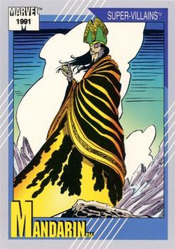 #60 Mandarin - 1991 Impel Marvel Universe Series II