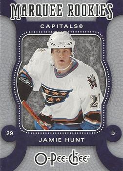 #600 Jamie Hunt - Washington Capitals - 2007-08 O-Pee-Chee Hockey