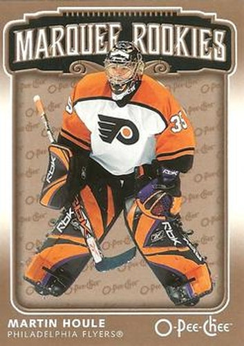 #600 Martin Houle - Philadelphia Flyers - 2006-07 O-Pee-Chee Hockey
